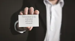 harassment with card