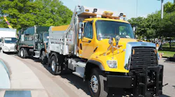 New York City fleet trucks