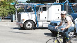 Heavy truck urban traffic Heavy truck urban traffic