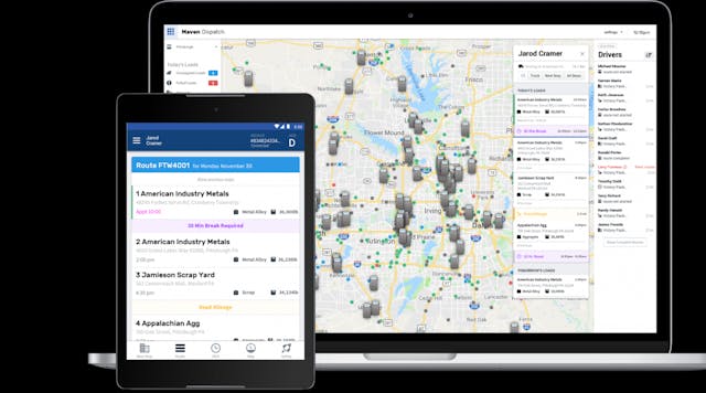 Maven Dispatch is designed to run on any mobile device for drivers and any web browser for dispatchers, planners, and managers.