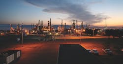 oil refinery oil refinery