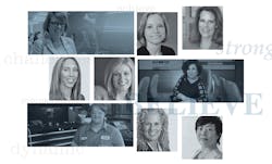 women in trucking 2018 collage