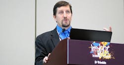 Joe DeLorenzo of FMCSA at 2018 Trimble in.sight Joe DeLorenzo of FMCSA at 2018 Trimble in.sight