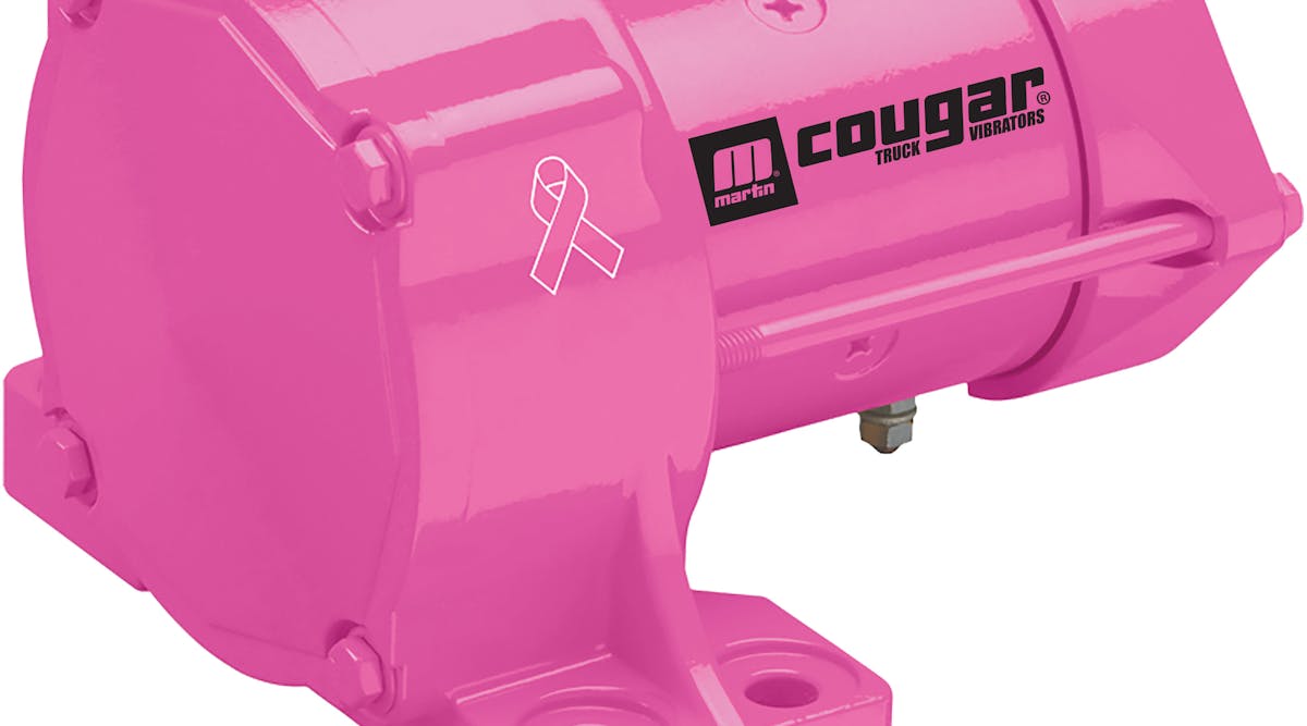 Cougar DC Truck Vibrators improve the speed and efficiency of unloading dump trucks and other mobile equipment.