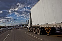 truck storm clouds highway truck storm clouds highway