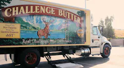 Challenge Dairy refrigerated truck