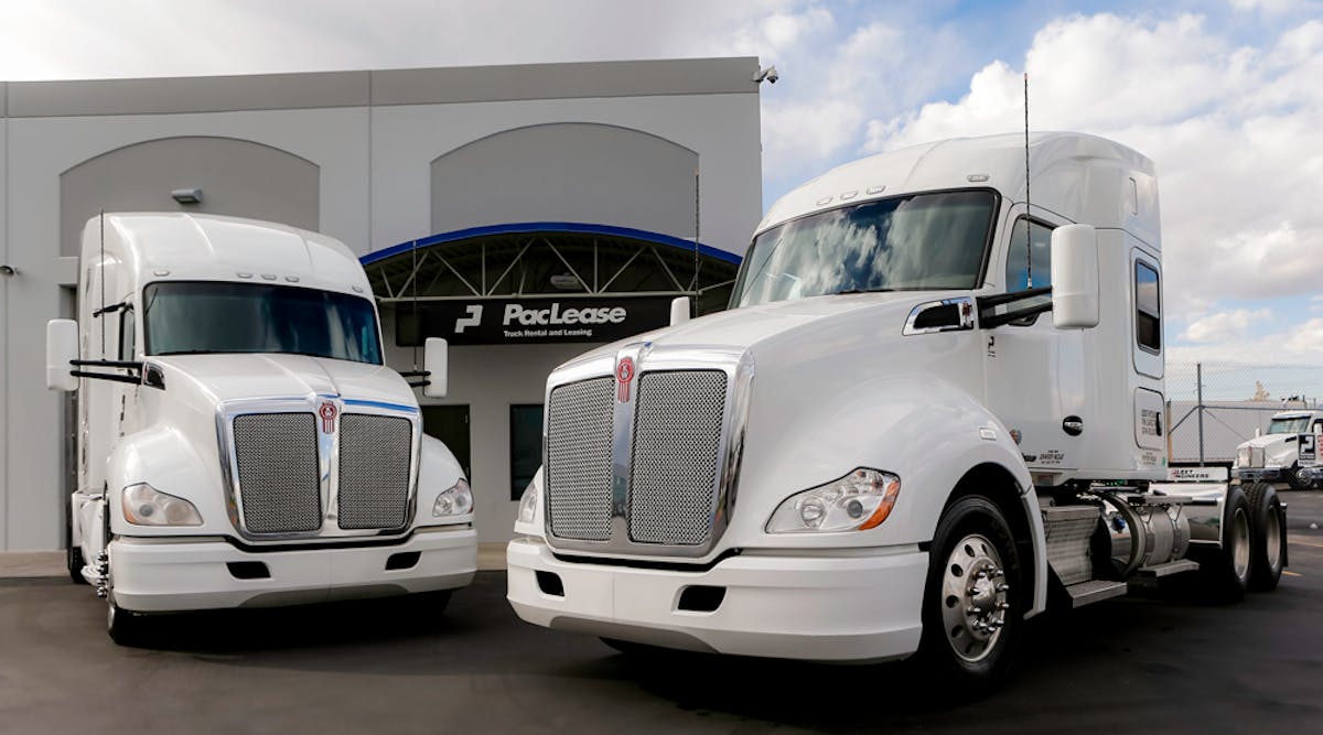More private fleets are leasing Class 8 trucks than ever before, according to the latest NPTC Benchmarking Survey.