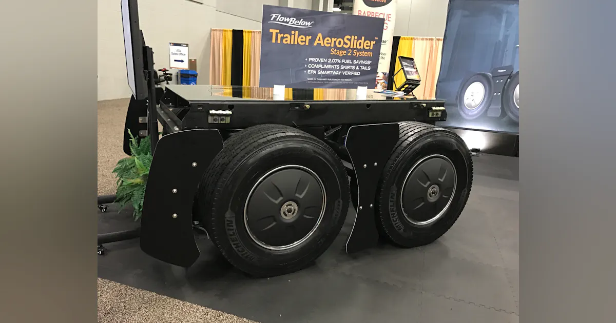FlowBelow Says Trailer AeroSlider Stage 2 System Gets SmartWay FlowBelow Says Trailer AeroSlider Stage 2 System Gets SmartWay