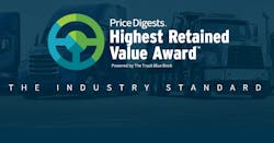 Price Digests Highest Retained Value Awards for Commercial Trucks Price Digests Highest Retained Value Awards for Commercial Trucks
