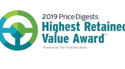 Price Digests named the Class 2-8 trucks that won its 2019 Highest Retained Value Awards.