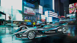 formula e race car