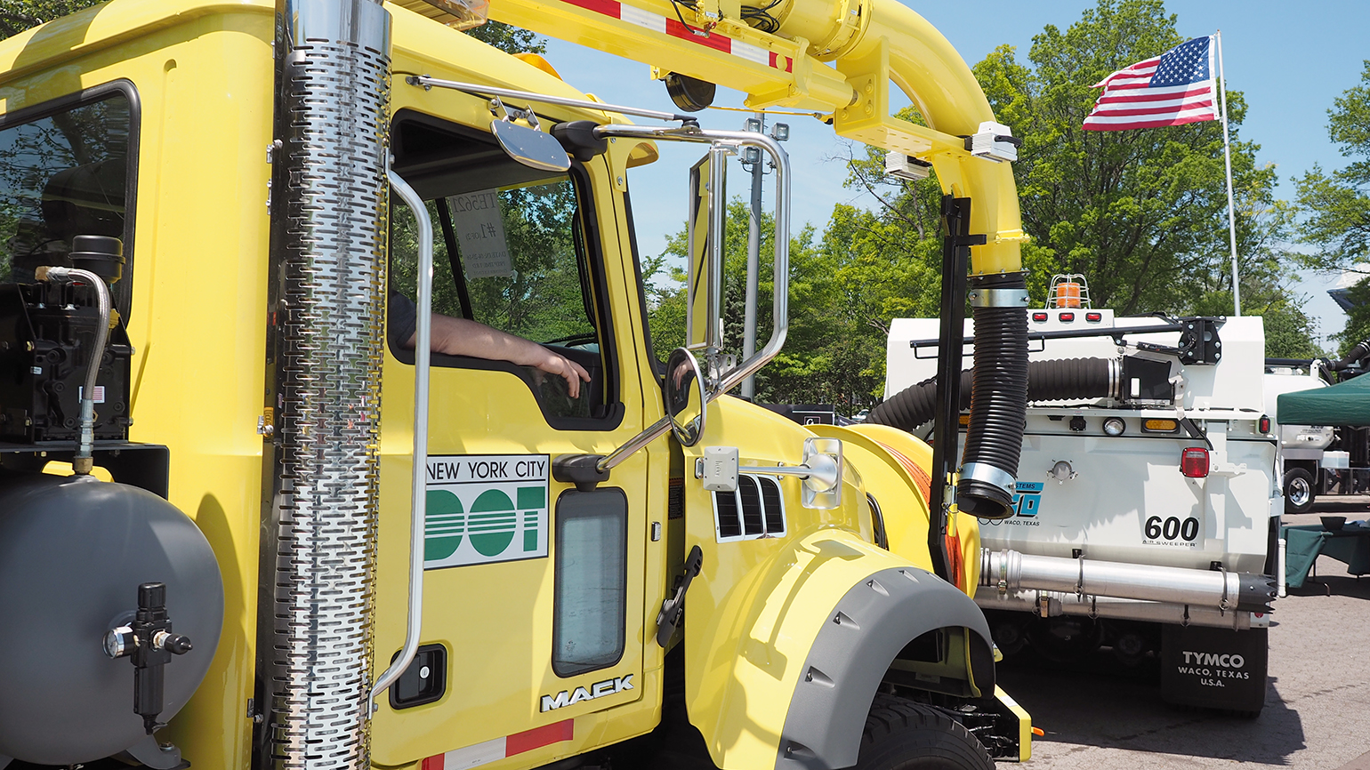 NYC fleet heavy diesel trucks