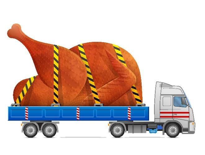 turkey thanksgiving truck