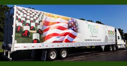 Modagrafics Wreaths Across America trailer wrap Modagrafics Wreaths Across America trailer wrap