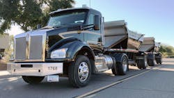 Insearch Corp. Kenworth T880 with dual trailers Insearch Corp. Kenworth T880 with dual trailers