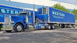 Western Distributing Transportation Corp. truck Western Distributing Transportation Corp. truck