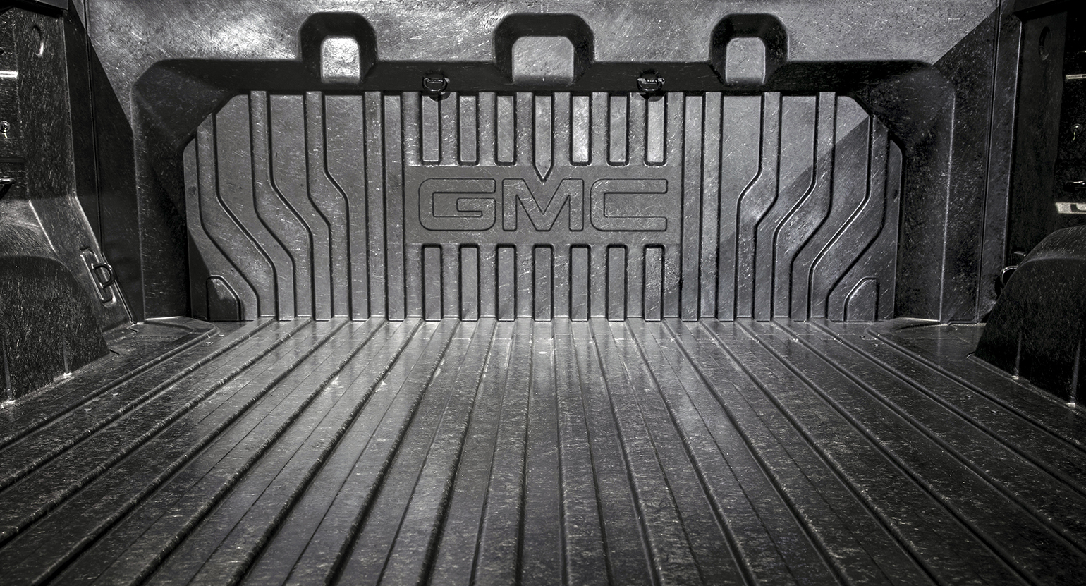 2019 GMC Sierra carbon fiber pickup bed