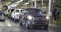 Ford F-150 rolls off production line May 2018 Ford F-150 rolls off production line May 2018
