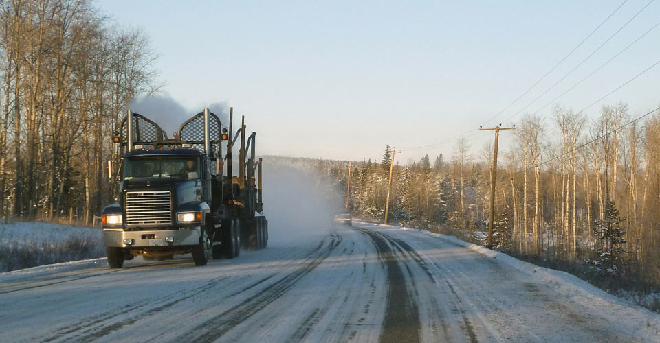 winter truck road snow tractor highway