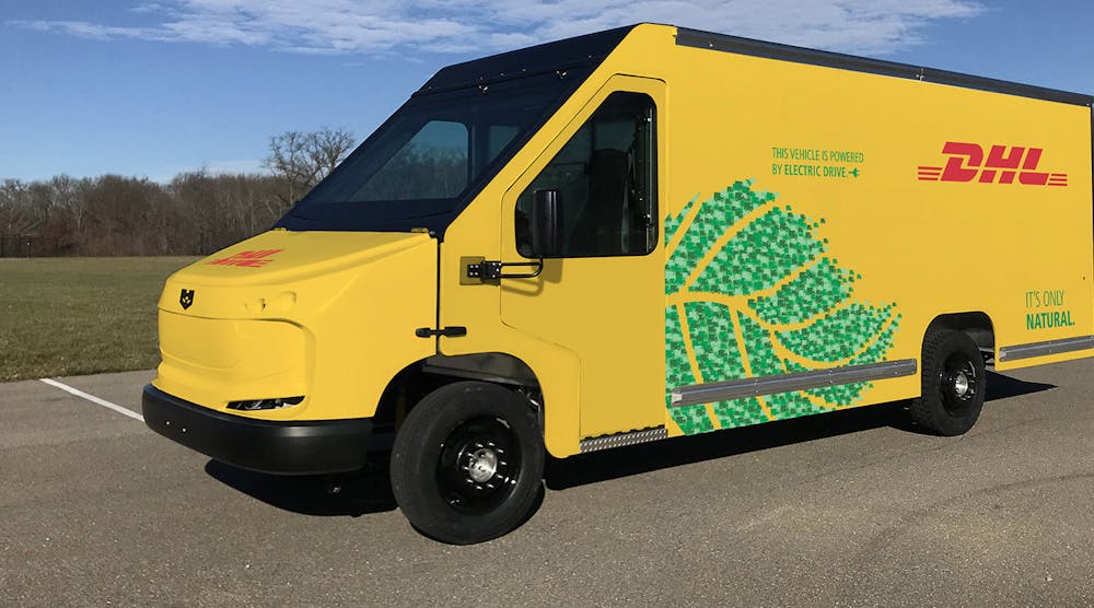 This Workhorse N-Gen 1000 electric delivery van will be one of 63 the company delivers to DHL, with the first 30 headed for service in California.
