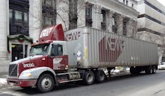 New England Motor Freight&apos;s roots can be traced back to a delivery company founded in 1918.