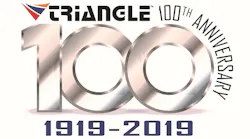 Triangle Suspension 100 years logo