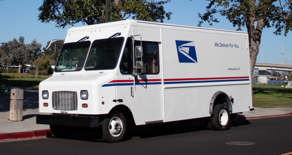 Motiv Power Ford van USPS