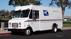 Motiv Power Systems recently delivered the first of seven Ford E-450 based all-electric step vans to the United States Postal Service in California.