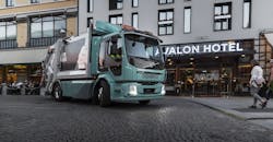 The Volvo FL Electric and Volvo FE Electric trucks are developed for distribution, refuse handling and other urban transport applications. The Volvo FL Electric and Volvo FE Electric trucks are developed for distribution, refuse handling and other urban transport applications.
