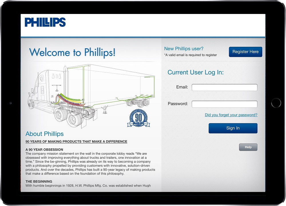 Phillips iPad App