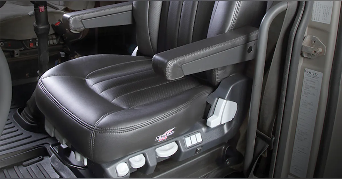 Driver Chair What’s new in driver seats | FleetOwner