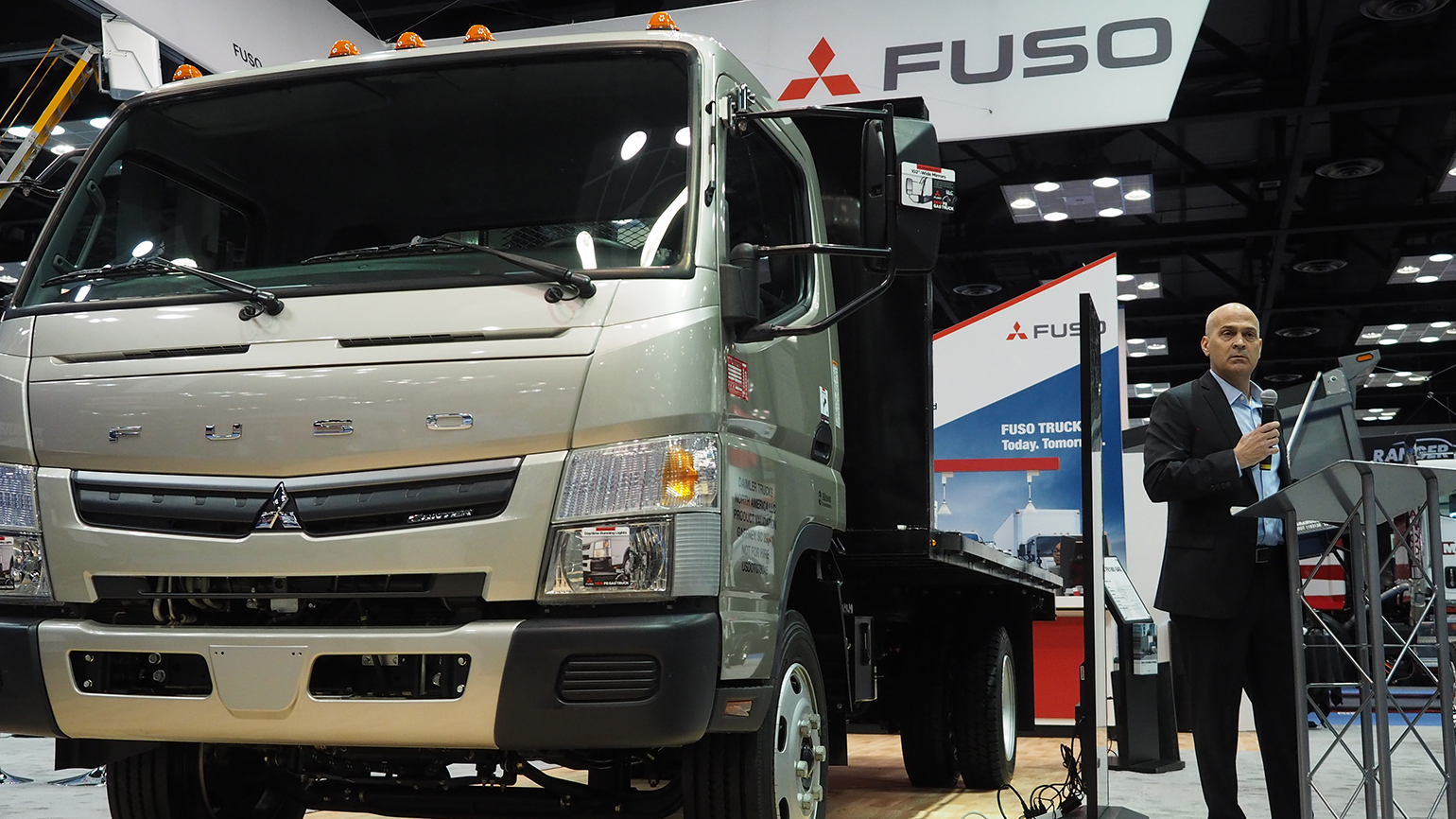 Mitsubishi Fuso President and CEO Justin Palmer