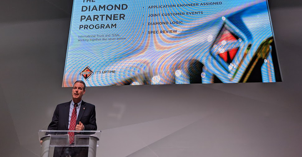 Mark Stasell, vice president of vocational trucks for Navistar