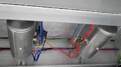 East Aluminum Dual Air Tank