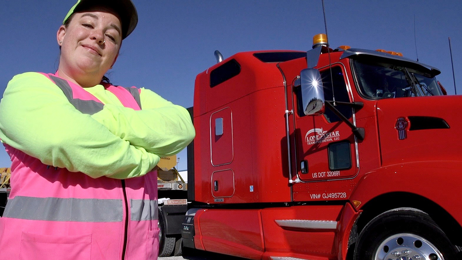 Lone Star Transportation driver Sage Mulholland