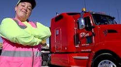 Lone Star Transportation is finding that more women like driver Sage Mulholland are willing to take on oversize and other specialty loads in part because they pay better. Women statistically are also particularly suited for safety-sensitve driver jobs.