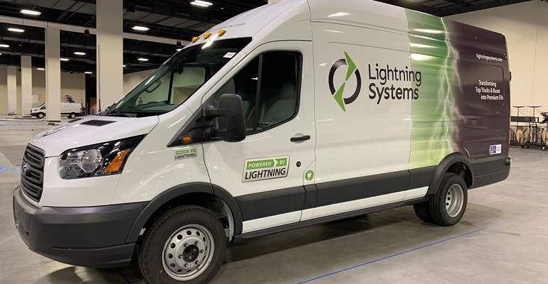 Lightning Systems G2 Ford Transit van