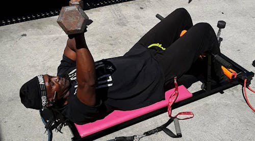 Portable bench workout 2025