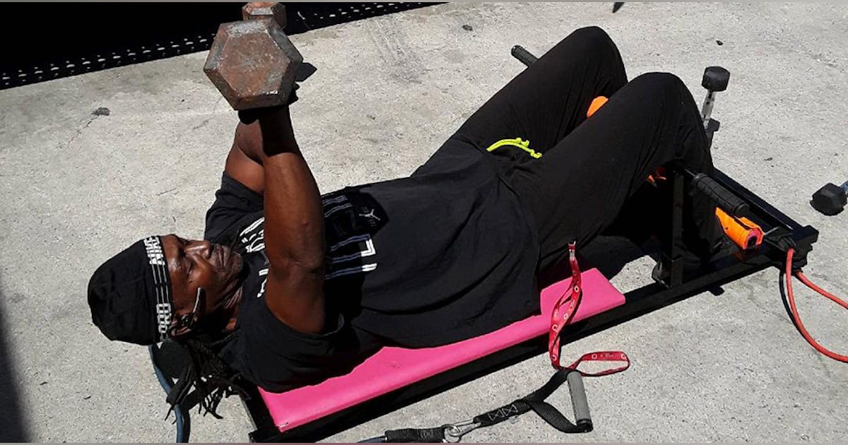 Driver-invented portable workout bench gets drivers moving when they ...