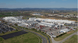 A view of Volvo&apos;s New River Valley plant in Virginia.