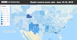 Fleetowner Com Sites Fleetowner com Files 061919 Dat Hot Market Map Reefer 2019 June 16 0 Fleetowner Com Sites Fleetowner com Files 061919 Dat Hot Market Map Reefer 2019 June 16 0