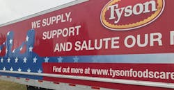 Refrigeratedtransporter 4247 Tyson Foods Trailer Wreaths Across America Refrigeratedtransporter 4247 Tyson Foods Trailer Wreaths Across America