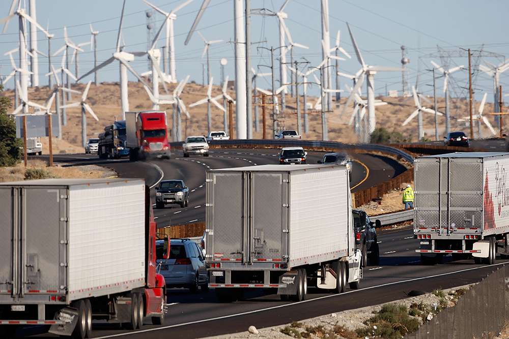 Getty Images highway trucks greenhouse gas emissions.jpg