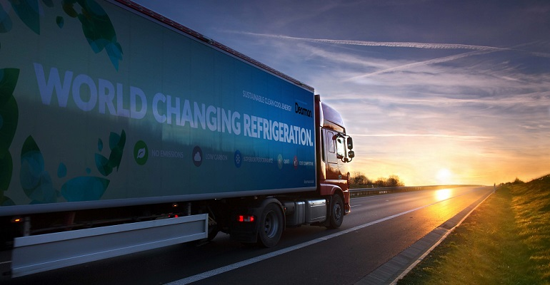 Refrigeratedtransporter 4318 Dearman Tip Trailer