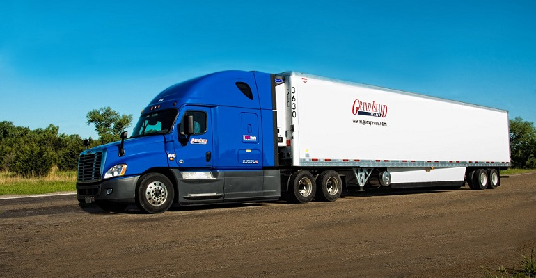 Refrigeratedtransporter 4360 Grand Island Express Truck Facebook