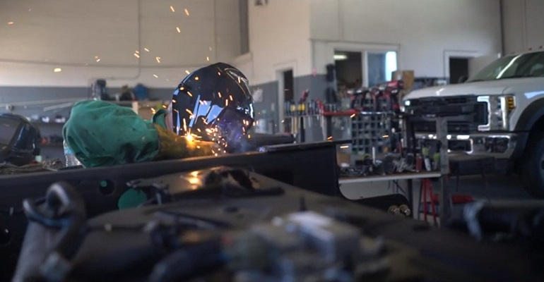 Royal Truck Body welder