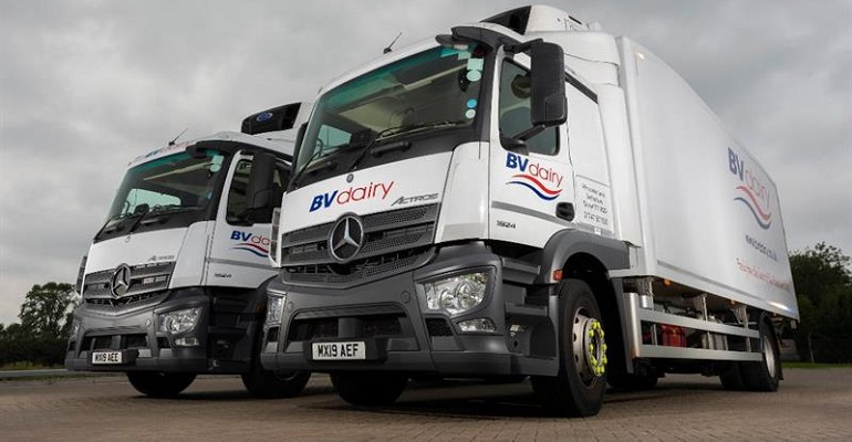 Refrigeratedtransporter 4408 Ryder Bv Dairy Popup