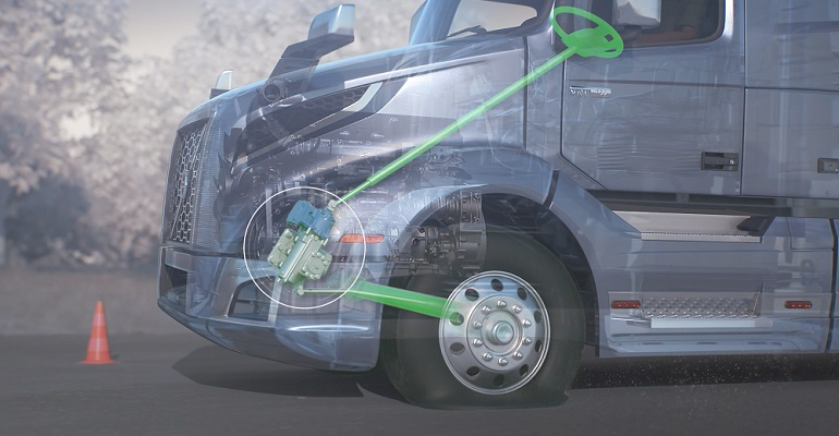 Refrigeratedtransporter 4422 Volvo Dynamic Steering 1