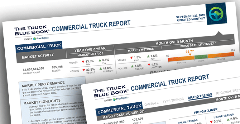Used truck values continue downward trend Price Digests FleetOwner