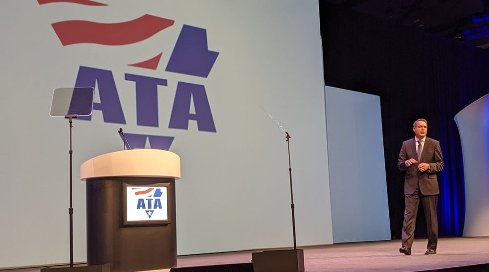 &apos;If anyone in this convention hall thinks the plaintiffs&rsquo; bar is going to give the trucking industry a free pass, think again,&apos; says ATA&apos;s Chris Spear.